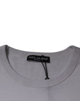 Dolce & Gabbana White D&G King Of Love Cotton Crew Neck T-shirt