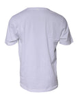 Dolce & Gabbana White Cotton Crew Neck Short Sleeves T-shirt