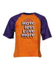 Dolce & Gabbana Orange Purple Graphic Print Short Sleeves T-shirt