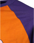 Dolce & Gabbana Orange Purple Graphic Print Short Sleeves T-shirt