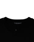 Dolce & Gabbana Black Crew Neck Short Sleeve T-shirt