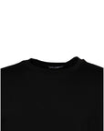 Dolce & Gabbana Black Crew Neck Short Sleeve T-shirt