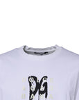 Dolce & Gabbana White DG Logo Cotton Crew Neck T-shirt