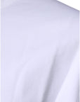 Dolce & Gabbana White DG Logo Cotton Crew Neck T-shirt