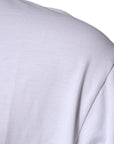 Dolce & Gabbana White DG Milano Cotton Crew Neck T-shirt