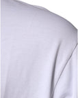 Dolce & Gabbana White DG Milano Cotton Crew Neck T-shirt