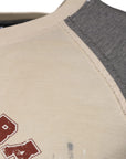 Dolce & Gabbana Beige Gray Graphic Print Cotton Crew Neck T-shirt