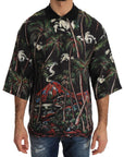 Dolce & Gabbana Sicilian Volcano Motive Polo Tee
