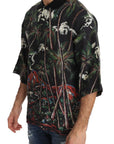 Dolce & Gabbana Sicilian Volcano Motive Polo Tee