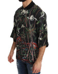 Dolce & Gabbana Sicilian Volcano Motive Polo Tee