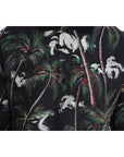 Dolce & Gabbana Sicilian Volcano Motive Polo Tee
