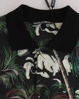 Dolce & Gabbana Sicilian Volcano Motive Polo Tee