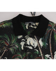 Dolce & Gabbana Sicilian Volcano Motive Polo Tee