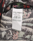 Dolce & Gabbana Sicilian Volcano Motive Polo Tee