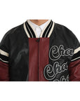 Dolce & Gabbana Exquisite Sheepskin Leather Bomber Jacket