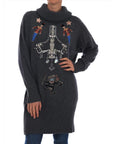 Dolce & Gabbana Enchanted Crystal Turtleneck Sweater
