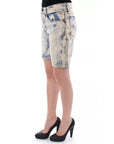 Dolce & Gabbana Blue D&G Cotton Washed Jeans Denim Shorts