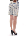 Dolce & Gabbana Blue D&G Cotton Washed Jeans Denim Shorts