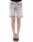 Dolce & Gabbana Blue D&G Cotton Washed Jeans Denim Shorts