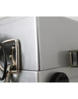 Dolce & Gabbana Silver Retro Radio Boombox Limited Edition Handmade Wood Bag