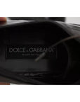 Dolce & Gabbana Brown Patterned Leather Dress Formal Shoes