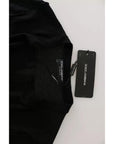 Dolce & Gabbana Black Virgin Wool Long Sleeve Top Blouse Top