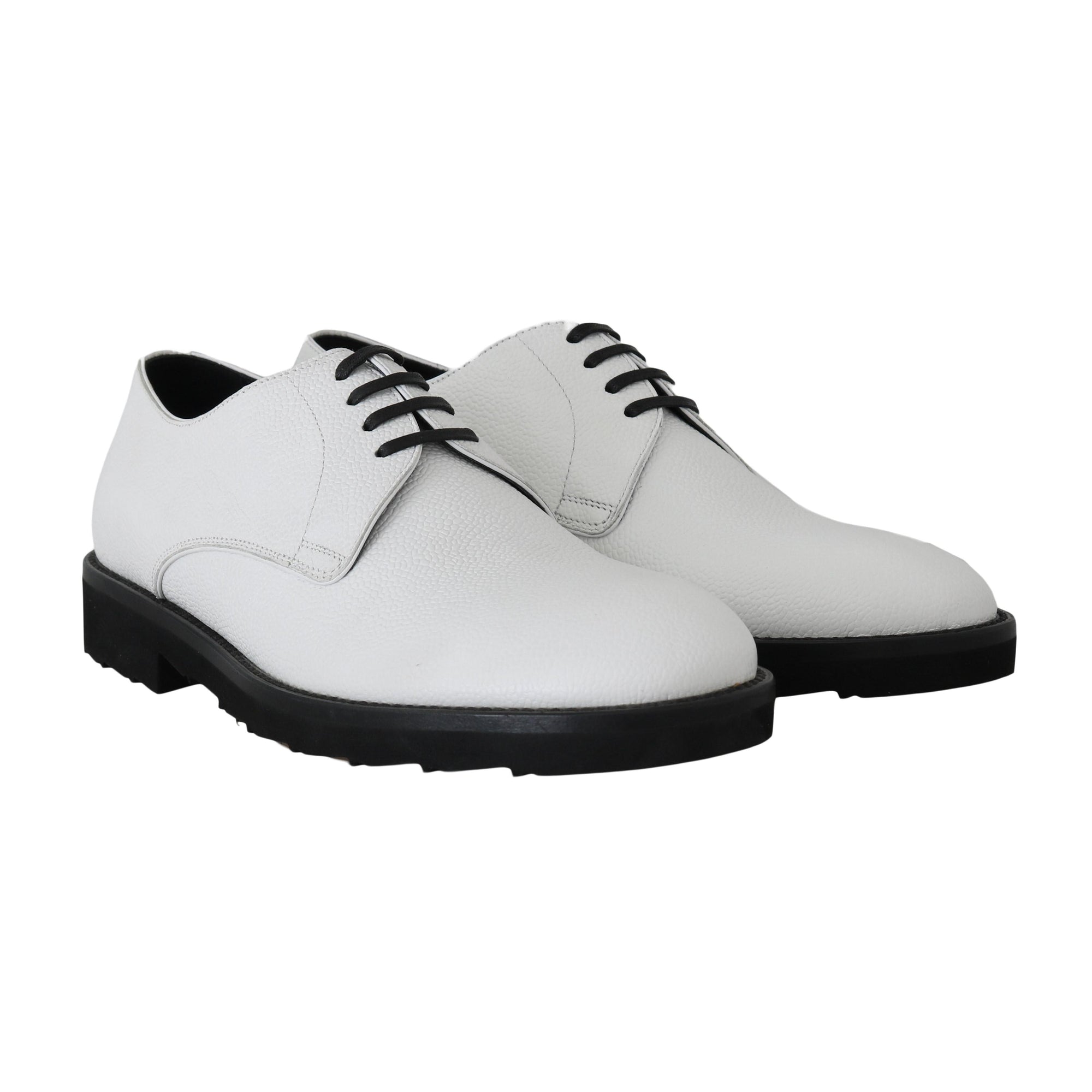 Dolce & Gabbana Elegant White Formal Leather Shoes