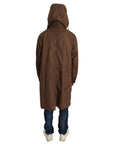 Dolce & Gabbana Elegant Reversible Hooded Raincoat