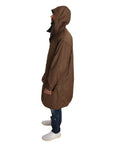 Dolce & Gabbana Elegant Reversible Hooded Raincoat