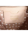 Dolce & Gabbana Multicolor Floral Canvas TANIA Top Handle Tote Bag