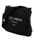 Dolce & Gabbana Black Nylon Logo Purse Crossbody Sling Bag