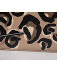 Dolce & Gabbana Beige DG Leopard Pattern Leather Crossbody Bag