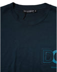Dolce & Gabbana Blue Logo Crew Neck Short Sleeves T-shirt