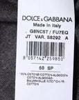 Dolce & Gabbana Dark Gray Crew Neck Short Sleeves T-shirt