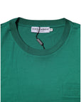 Dolce & Gabbana Green Logo Crew Neck Short Sleeves T-shirt