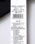 Dolce & Gabbana Black Cotton Sleeveless Round Neck Tank T-shirt