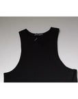Dolce & Gabbana Black Cotton Sleeveless Round Neck Tank T-shirt