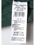 Dolce & Gabbana Green DG Sleeveless Round Neck Tank T-shirt