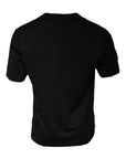 Dolce & Gabbana Black Cotton Crew Neck Short Sleeves T-shirt