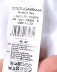 Dolce & Gabbana White Cotton Sleeveless Square Neck Tank T-shirt