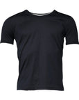Dolce & Gabbana Blue Cotton Crew Neck Short Sleeves T-shirt