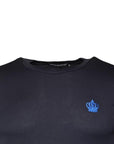 Dolce & Gabbana Blue Crown Crew Neck Short Sleeves T-shirt