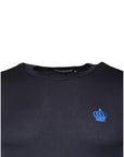Dolce & Gabbana Blue Crown Crew Neck Short Sleeves T-shirt
