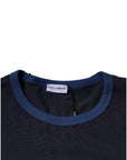 Dolce & Gabbana Blue Cotton Stretch Crewneck Underwear T-shirt