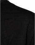 Dolce & Gabbana Black Logo Print Cotton Crew Neck T-shirt