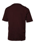 Dolce & Gabbana Brown Logo Print Cotton Crew Neck T-shirt