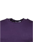 Dolce & Gabbana Violet Cotton Crew Neck Short Sleeve T-shirt