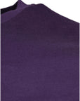 Dolce & Gabbana Violet Cotton Crew Neck Short Sleeve T-shirt