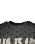 Dolce & Gabbana Gray Sicilia Cotton Crew Neck T-shirt