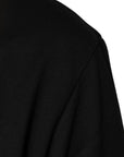 Dolce & Gabbana Black Cotton V-neck Short Sleeve T-shirt